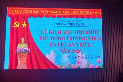 Hội khoẻ Phù Đổng cấp trường, năm học 2025-2026