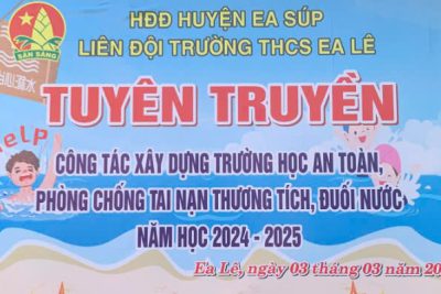 Tuyên truyền xây dựng trường học an toàn, phòng chống tai nạn thương tích-đuối nước